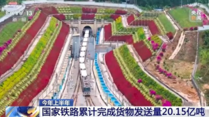 今年上半年国家铁路累计完成货物发送量20.15亿吨_华夏商业网_华夏商业网_华夏财经_华夏资讯